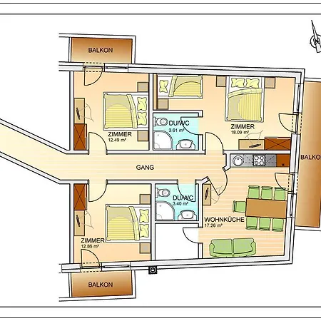 Apart Corona Apartment Solden Exterior photo